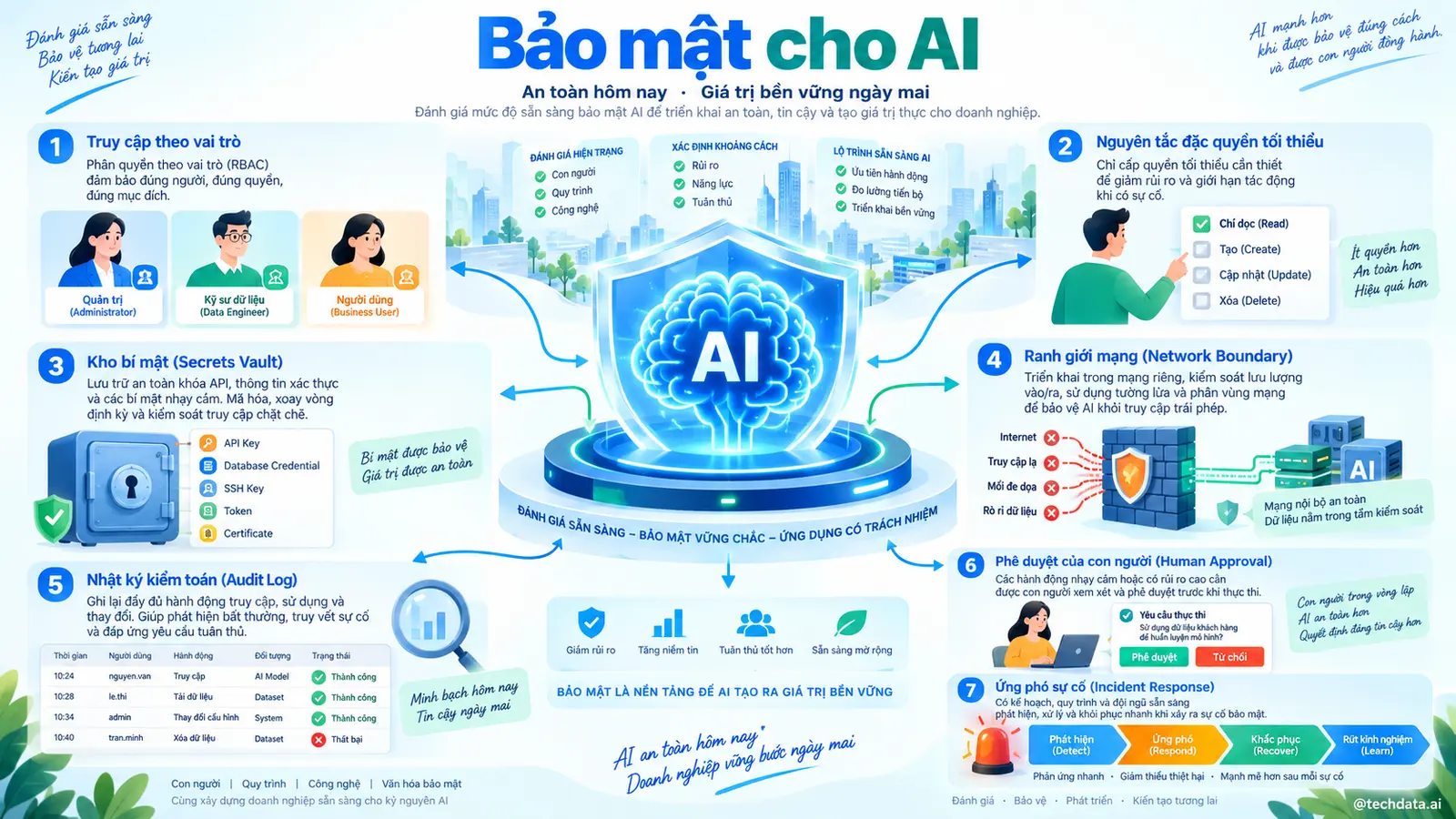 Bảo mật khi triển khai AI