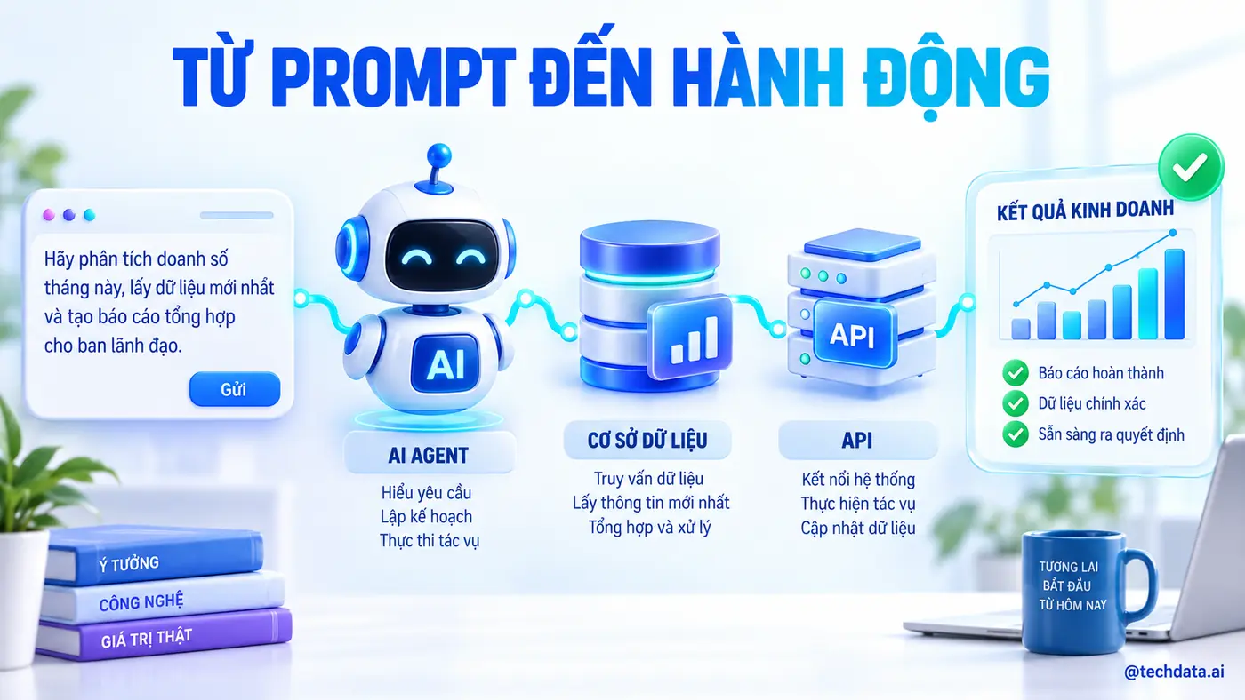 Từ Prompt đến hành động trong Agentic AI