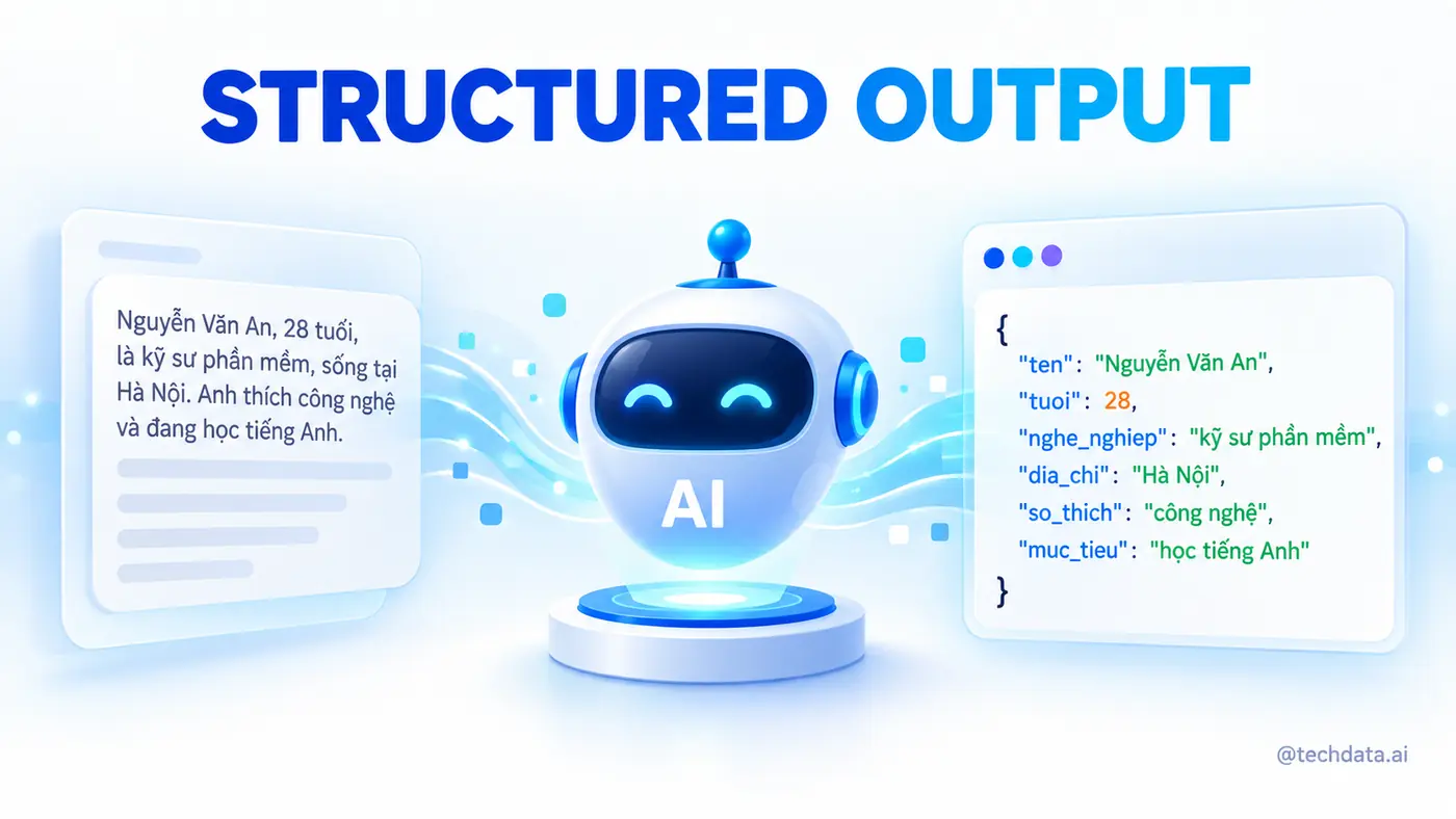 Structured Output của mô hình ngôn ngữ