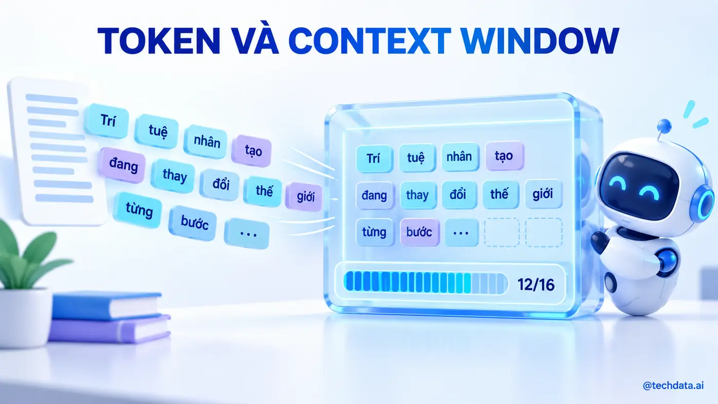 Token và Context Window trong mô hình ngôn ngữ