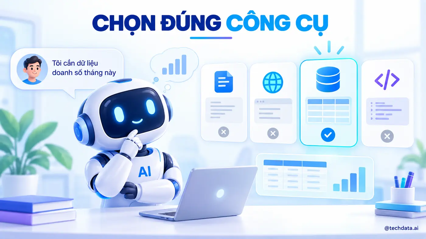 AI Agent lựa chọn đúng công cụ