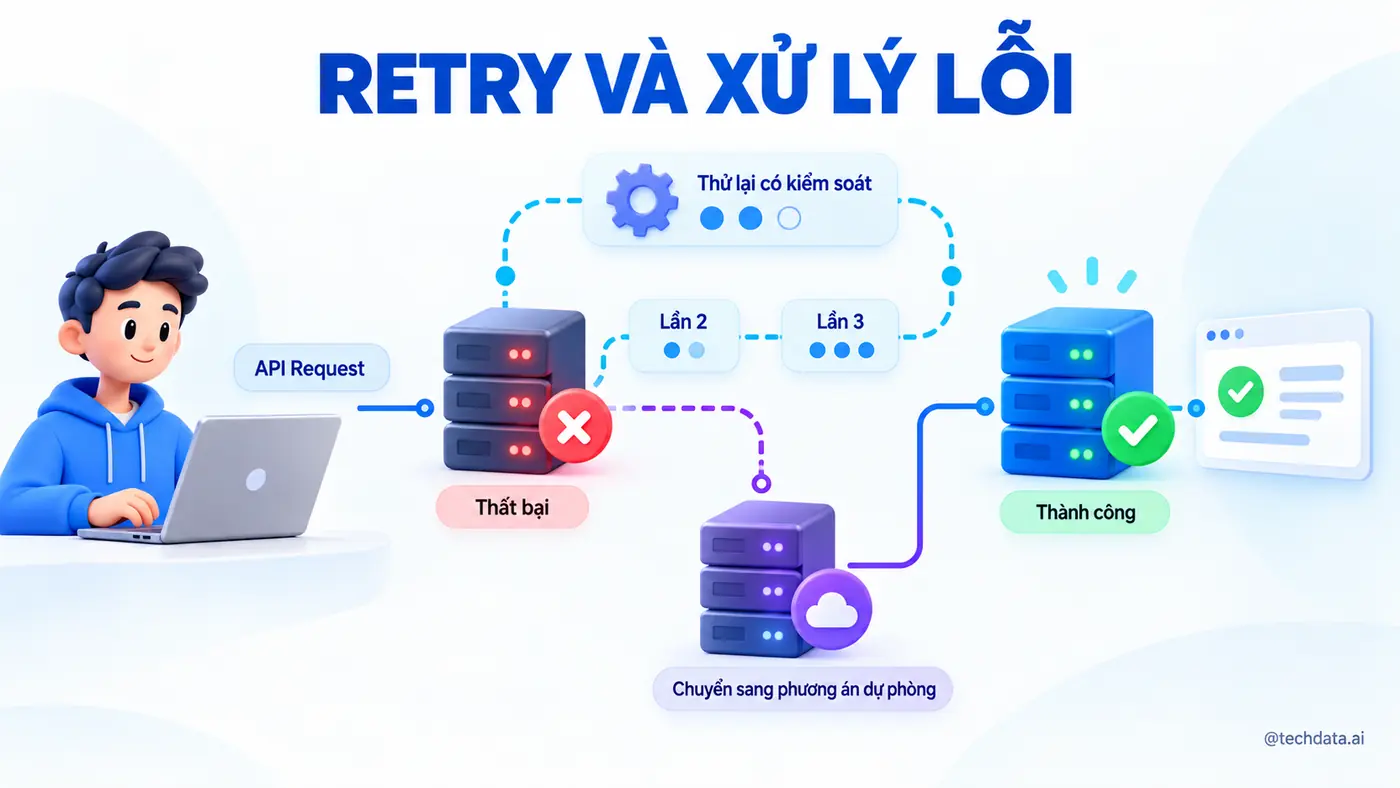 Retry và xử lý lỗi trong Tool Calling