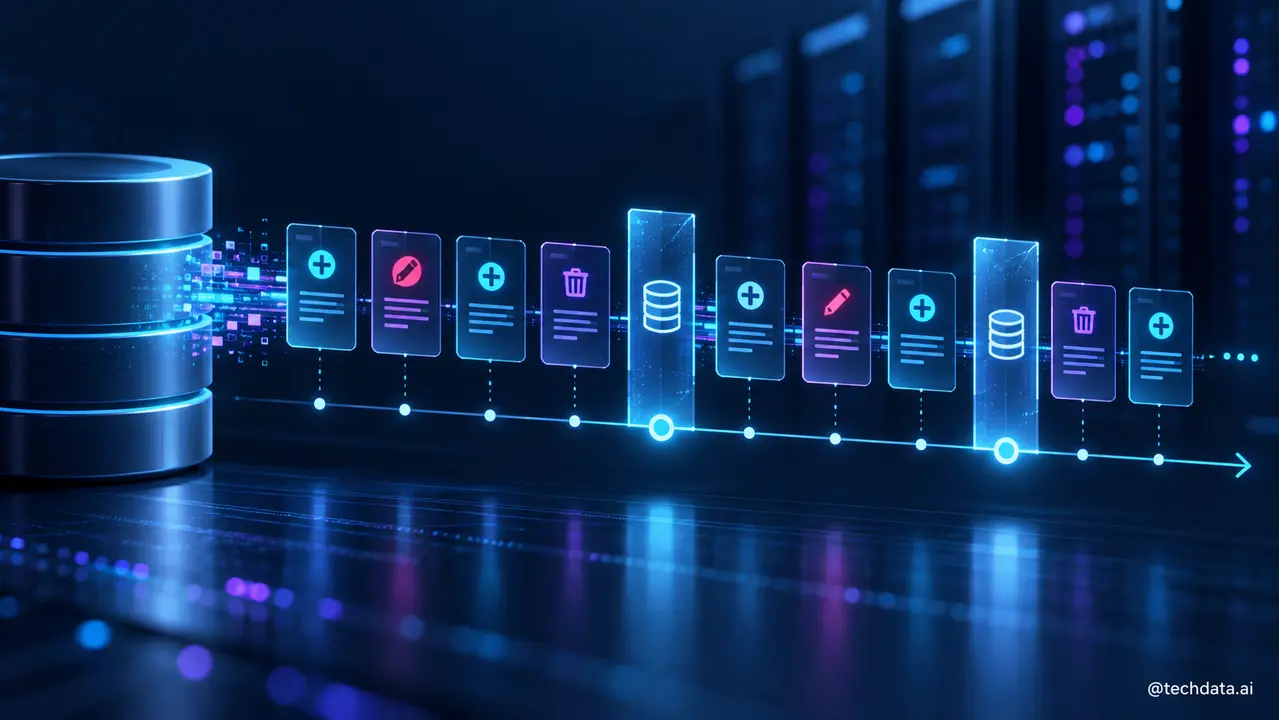 Change Data Capture đọc thay đổi từ transaction log của cơ sở dữ liệu