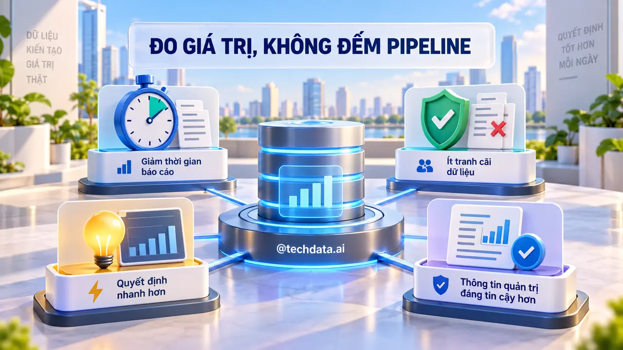 Đo giá trị đầu tư Data Warehouse bằng kết quả kinh doanh
