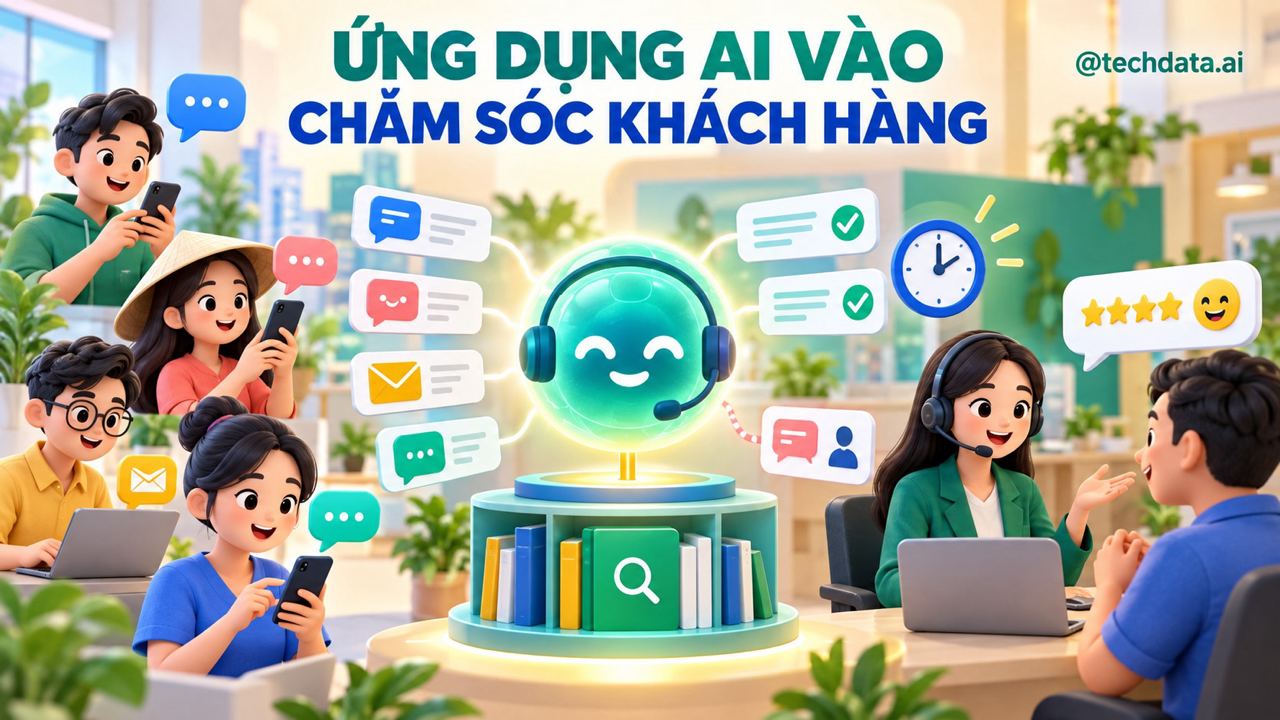 Ứng dụng AI vào chăm sóc khách hàng Ứng dụng AI vào chăm sóc khách hàng