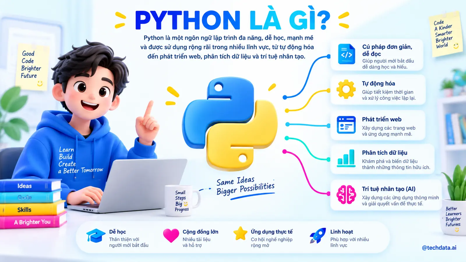 Python là gì và các ứng dụng phổ biến