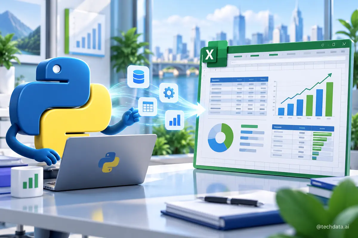 Python tạo và định dạng báo cáo Excel