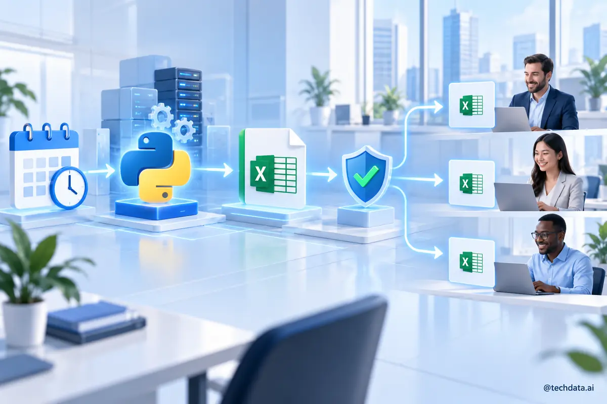 Lập lịch quy trình báo cáo Python
